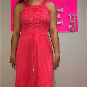Size 2 Calvin Klein pink dress